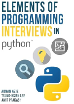 Elements of Programming Interviews in Python: The Insiders' Guide book cover