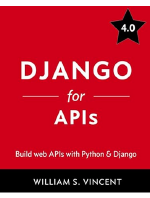 Django for APIs: Build web APIs with Python and Django book cover
